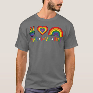 Friedensliebe Stolz Junge T-Shirt