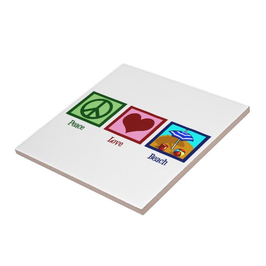 FriedensLiebe-Strand Fliese (Seite)