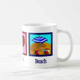 FriedensLiebe-Strand Kaffeetasse