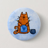 FriedensLiebe-Strick Button (Vorderseite)