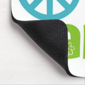 FriedensLiebe-Tanz Mousepad (Ecke)