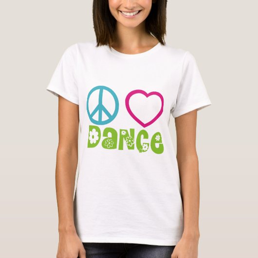 FriedensLiebe-Tanz T-Shirt (Vorderseite)