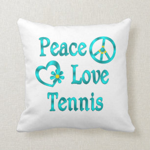 FriedensLiebe-Tennis Kissen