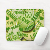 FriedensLiebe-Tennis Mousepad (Mit Mouse)