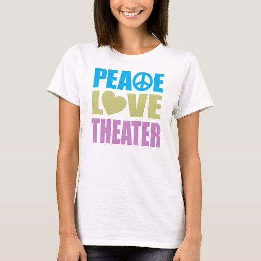 FriedensLiebe-Theater T-Shirt (Vorderseite)