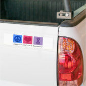 FriedensLiebe-Tier-Missbrauch Autoaufkleber (Auf Lkw)
