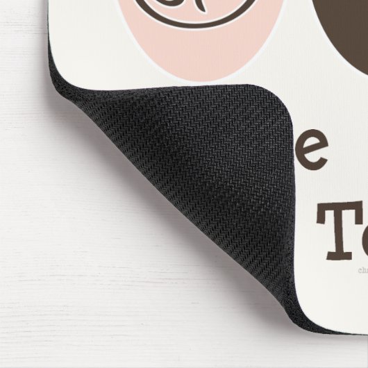 FriedensLiebe-Tofu Mousepad (Ecke)