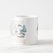 Friedensliebe Töpferei Kaffeetasse (Vorderseite Links)
