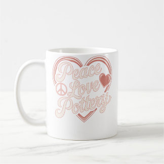 Friedensliebe Töpferei Kaffeetasse
