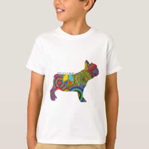 "FriedensLiebe-u. -Frenchies-" T-Shirt