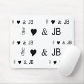 FriedensLiebe u. JB Mousepad (Mit Mouse)