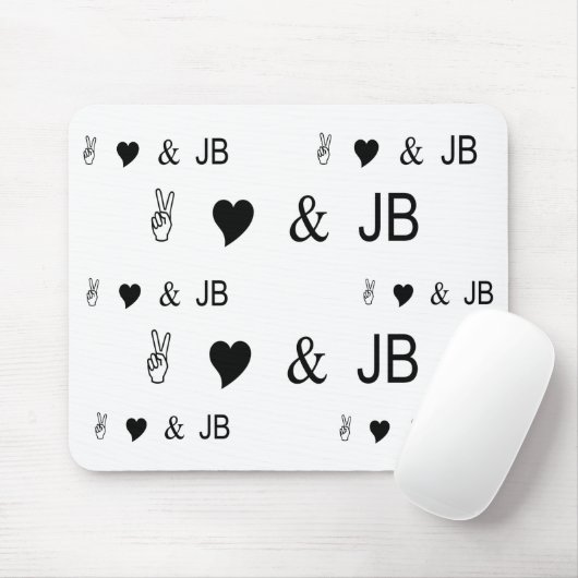 FriedensLiebe u. JB Mousepad (Mit Mouse)