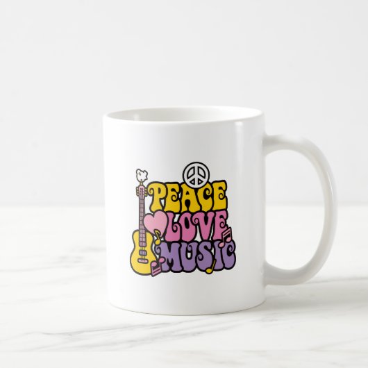 FRIEDENSLiebe U. -MUSIK Kaffeetasse (Rechts)