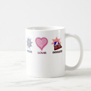FriedensLiebe u. -schokolade Kaffeetasse