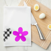 FriedensLiebe und -Blumen Handtuch (Viertel Falte)