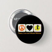 FriedensLiebe und böse Hexen Button (Vorne & Hinten)