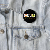 FriedensLiebe und böse Hexen Button (Beispiel)