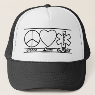 FriedensLiebe und EMTs Truckerkappe