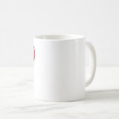 FriedensLiebe- und -glück-Tasse Kaffeetasse (VorderseiteRechts)