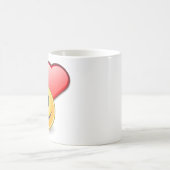 FriedensLiebe- und -glück-Tasse Kaffeetasse (Mittel)