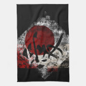 FriedensLiebe und Hoffnung #3 Handtuch (Vertikal)