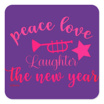 FRIEDENSLIEBE UND LAUGHER IM NEUEN JAHR