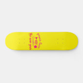 FRIEDENSLIEBE UND LAUGHER IM NEUEN JAHR SKATEBOARD (Horizontal)