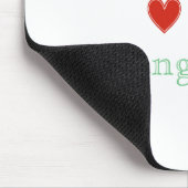 FriedensLiebe und -ungarn Mousepad (Ecke)