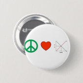 FriedensLiebe und -wirtschaft Button (Vorne & Hinten)