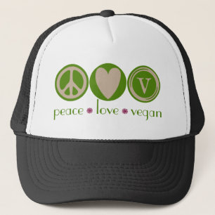FriedensLiebe vegan Truckerkappe