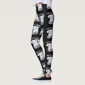 FriedensLiebe-vegane Schwein-Leggings Leggings (Links)