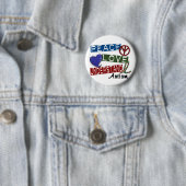 FRIEDENSLiebe VERSTEHEN Autismus-T - Shirts Button (Beispiel)