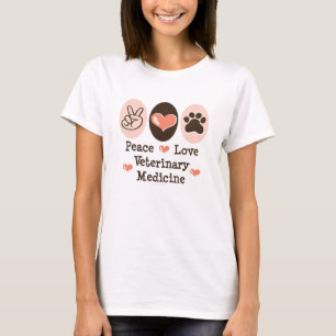 FriedensLiebe-Veterinärmedizin-T - Shirt
