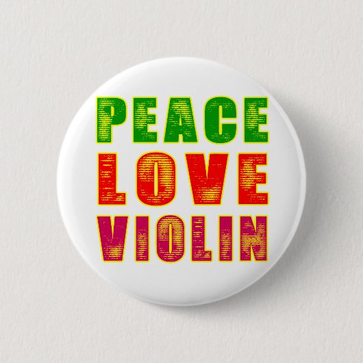 FriedensLiebe-Violine Button (Vorderseite)