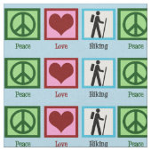 FriedensLiebe-Wandern Stoff (Nahaufnahme)