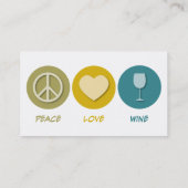 FriedensLiebe-Wein Visitenkarte (Rückseite)