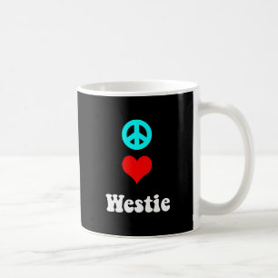 FriedensLiebe Westie Kaffeetasse