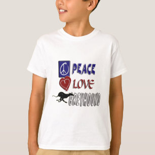 FRIEDENSLiebe-WINDHUND T-Shirt
