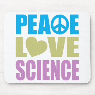FriedensLiebe-Wissenschaft Mousepad