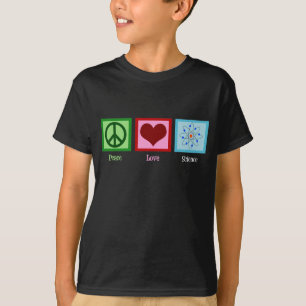 FriedensLiebe-Wissenschaft scherzt T - Shirt