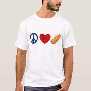 FriedensLiebe-Würstchen T-Shirt