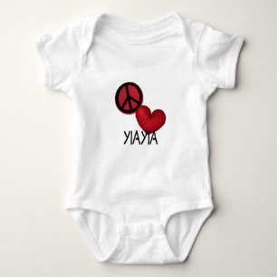 FriedensLiebe YiaYia Baby Strampler