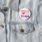 FriedensLiebe-Yoga Button (Beispiel)