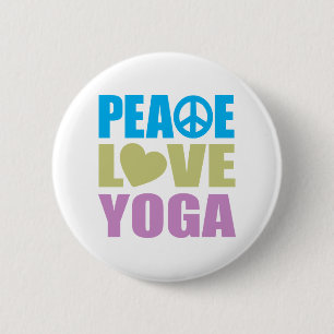 FriedensLiebe-Yoga Button