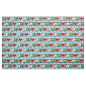 FriedensLiebe-Zahnheilkunde Stoff (Fat Quarter (45,7 x 55,9 cm))