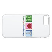 FriedensLiebeAnesthesiology Case-Mate iPhone Hülle (Rückseite (Horizontal))
