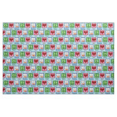 FriedensLiebeBagpipes Stoff (Fat Quarter (45,7 x 55,9 cm))