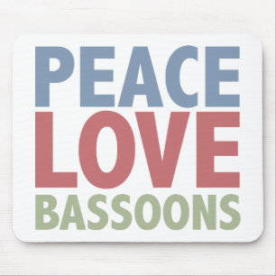 FriedensLiebeBassoons Mousepad