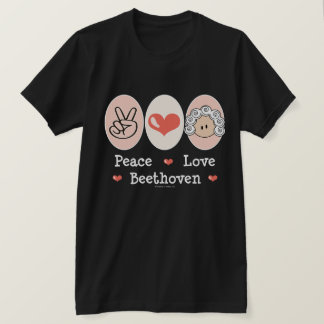 FriedensLiebebeethoven-T-Shirt T-Shirt