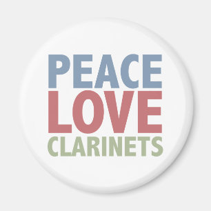 FriedensLiebeClarinets Magnet